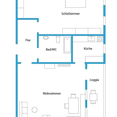 Apartment Ferienwohnanlage C5 Mit 5 Schlafplaetzen Und Hallenbad, Sauna